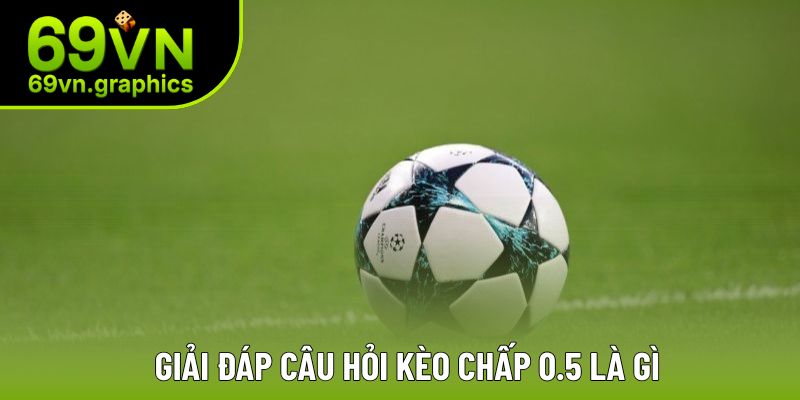 Giải đáp câu hỏi kèo chấp 0.5 là gì Giải đáp câu hỏi kèo chấp 0.5 là gì