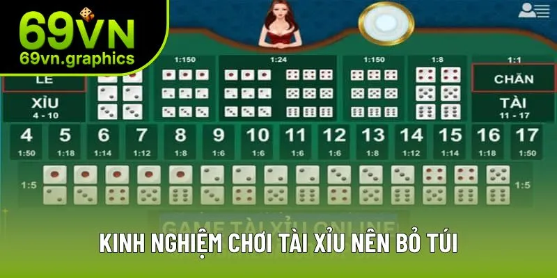 Kinh Nghiệm Chơi Tài Xỉu Hiệu Quả, Chắc Ăn Dành Cho Tân Binh 2 Kinh nghiệm chơi tài xỉu nên bỏ túi